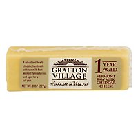 Grafton Cheese Cheddar Premium - 8 Oz - Image 1