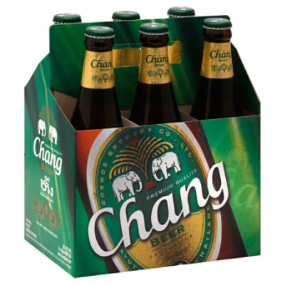ビールちゃん Chang Beer - 6-11.2 Fl. Oz. - starmarket