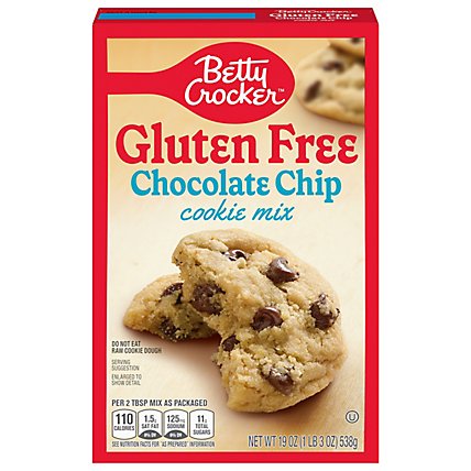 Betty Crocker Cookie Mix Chocolate Chip Gluten Free - 19 Oz - Image 2