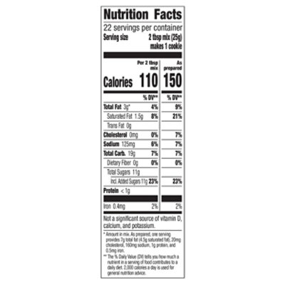 Betty Crocker Cookie Mix Chocolate Chip Gluten Free - 19 Oz - Image 4