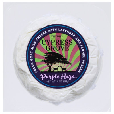 Cypress Grove Chevre Goat Cheese Purple Haze Disk - 4 Oz - Image 3