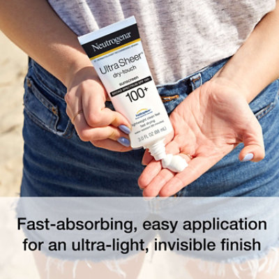 Neutrogena Ultra Sheer Sunblock Lotion SPF 100 - Each - Image 3