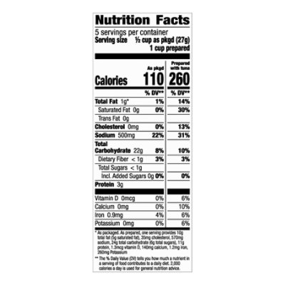 Betty Crocker Tuna Helper Tuna Creamy Pasta  - 5.5 Oz - Image 4