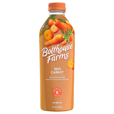 Bolthouse Farms 100 Carrot Juice 32 Oz starmarket