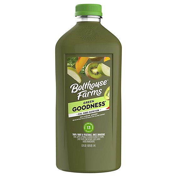 Bolthouse Farms Green Goodness 100% Fruit Juice Smoothie  - 52 Fl. Oz.