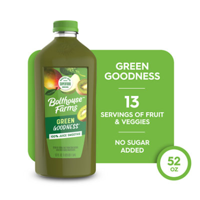 Bolthouse Farms Green Goodness 100% Fruit Juice Smoothie  - 52 Fl. Oz. - Image 1