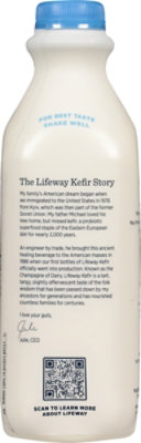 Lifeway Organic Lowfat Plain Kefir - 32 Oz - Image 5