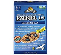 Food For Life Ezekiel 4:9 Cereal Sprouted Grain Crunchy Golden Flax - 16 Oz