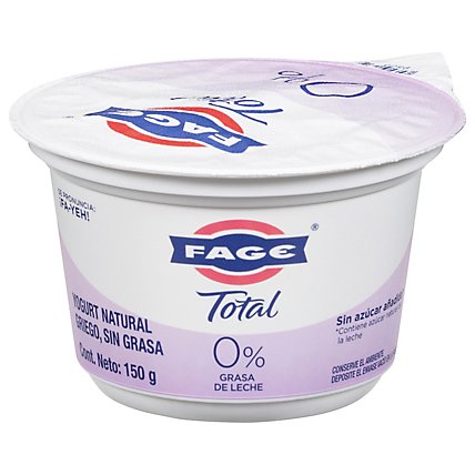 FAGE Total 0% Milkfat Plain Greek Yogurt - 5.3 Oz - Image 1
