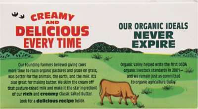 Organic Valley Butter Organic Salted - 1 Lb - Image 5