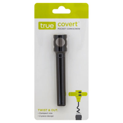 True Fabrications Corkscrew Covert Pocket Twist And Pull Black - Each