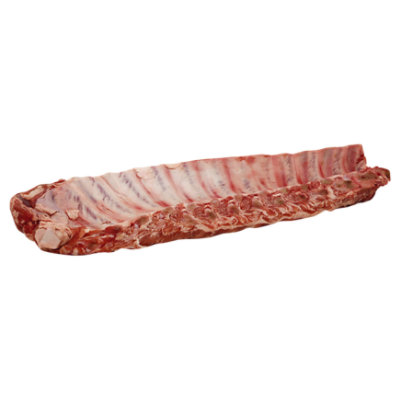 Meat Counter Pork Loin Back Ribs Extra Meaty Tray - 2.50 LB