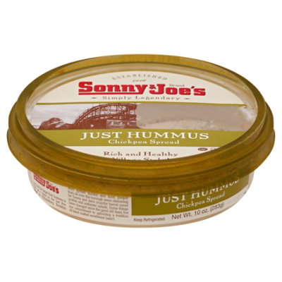 Sonny & Joes Hummus Just Hummus - 10 Oz - Image 1