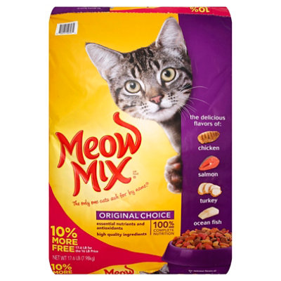 Meow Mix Cat Food Dry Original - Online 