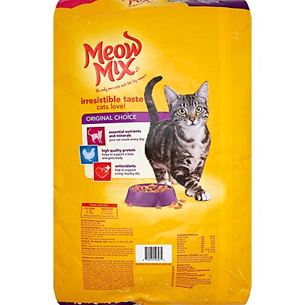 Meow Mix Cat Food Dry Original Choice - 16 Lb - Image 3