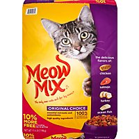 Meow Mix Cat Food Dry Original Choice - 16 Lb - Image 2