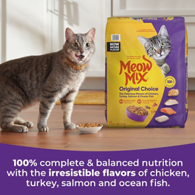 Meow Mix Cat Food Dry Original Choice - 16 Lb - Image 2