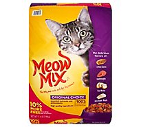 Meow Mix Cat Food Dry Original Choice - 16 Lb