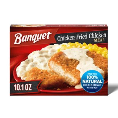 Banquet Fried Chicken Frozen Meal - 10.1 Oz - Image 1