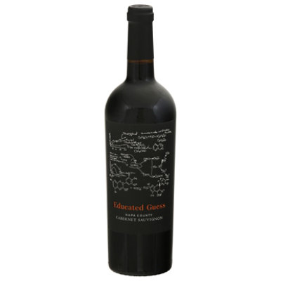 Educated Guess Napa Valley Cabernet Sauvignon Wine - 750 ML - Image 2