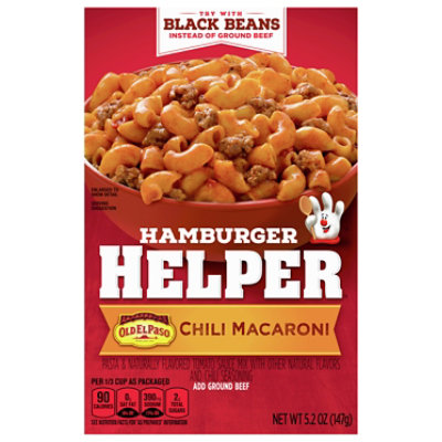 Betty Crocker Hamburger Helper Chili Macaroni Box - 5.2 Oz