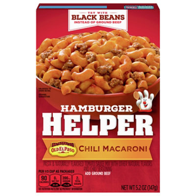 Betty Crocker Hamburger Helper Chili Macaroni Box - 5.2 Oz