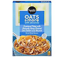 Signature SELECT Cereal Oats & More with Almonds - 14.5 Oz
