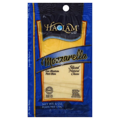 Haolam Mozzarella Sliced Cheese - 6 Oz - Image 1