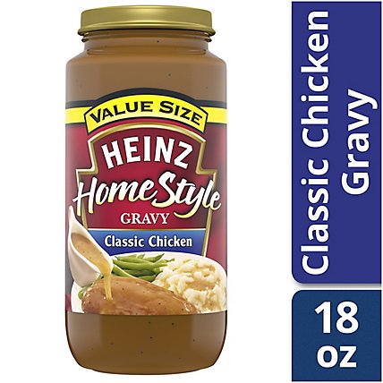 Heinz HomeStyle Classic Chicken Gravy Value Size Jar - 18 Oz - Image 3