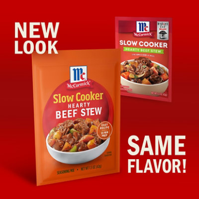 McCormick Slow Cooker Hearty Beef Stew Seasoning Mix - 1.5 Oz - Image 2