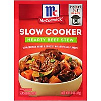 McCormick Slow Cooker Hearty Beef Stew Seasoning Mix - 1.5 Oz - Image 1