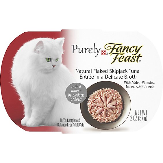 Fancy Feast Purely Skipjack Tuna Wet Cat Food - 2 Oz