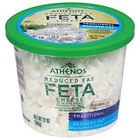 Athenos Cheese Feta Crumbled Reduced Fat - 12 Oz - Image 2