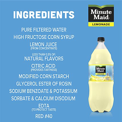 Minute Maid Juice Lemonade - 2 Liter - Image 5
