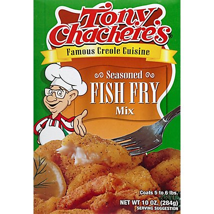 Tony Chacheres Fish Fry Mix Seasoned - 10 Oz - Image 2
