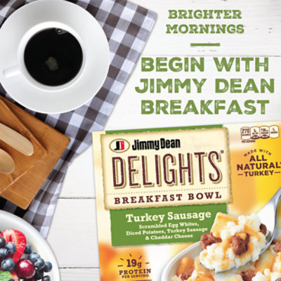 Jimmy Dean Delights Turkey Sausage Frozen Breakfast Bowl - 7 Oz - Image 3