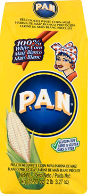 Goya P.A.N. Corn Meal Pre-Cooked White Bag - 35 Oz - Image 2