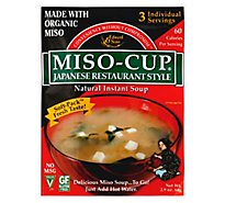 Edward & Sons Miso-Cup Soup Organic Japanese Retaurant Style - 2.9 Oz