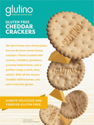 Glutino Crackers Cheddar - 4.4 Oz - Image 4