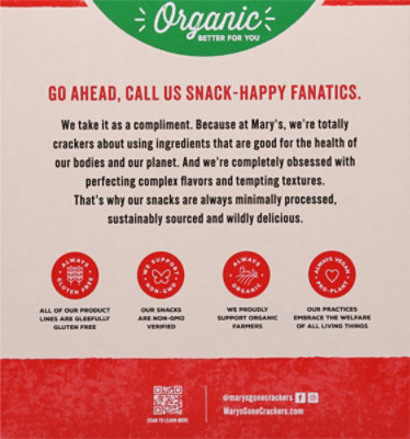 Marys Gone Crackers Organic Original Crackers - 6.5 Oz - Image 5