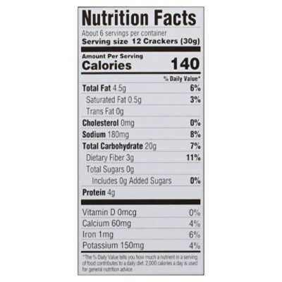Marys Gone Crackers Blk Pepper - 6.5 Oz - Image 3