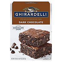 Ghirardelli Dark Chocolate Premium Brownie Mix - 20 Oz - Image 1
