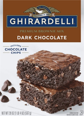 Ghirardelli Dark Chocolate Premium Brownie Mix - 20 Oz - Image 1