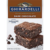 Ghirardelli Dark Chocolate Premium Brownie Mix - 20 Oz - Image 1