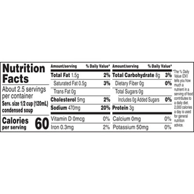 Campbell's Condensed Awesome Shapes Pasta With Chicken in Chicken Broth - 10.5 Oz - Image 2