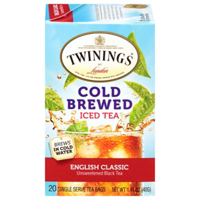 Twinings Tea Black Iced Unsweetened Cold Brew English Classic - 20 Count - Image 3