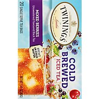 Twinings Tea Black Iced Unsweetened Cold Brew Mixed Berries - 20 Count - Image 5