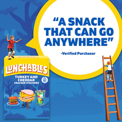 Lunchables Turkey & Cheddar Cheese Cracker Stackers Meal Kit with Capri Sun & Candy Box - 8.9 Oz - Image 7