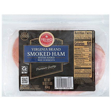 Primo Taglio Classics Ham Smoked Fully Cooked Virginia - 16 Oz - Image 3