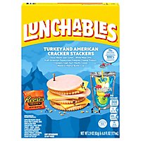 Lunchables Turkey & American Cheese Cracker Stackers Meal Kit with Capri Sun & Candy Box - 8.9 Oz - Image 2